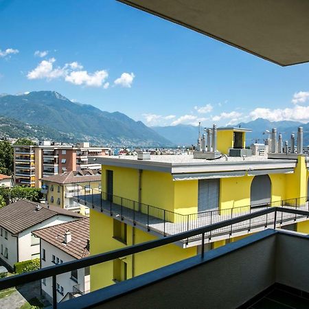 Schoene Ferienwohnung Mit Panoramablick Locarno Exterior photo